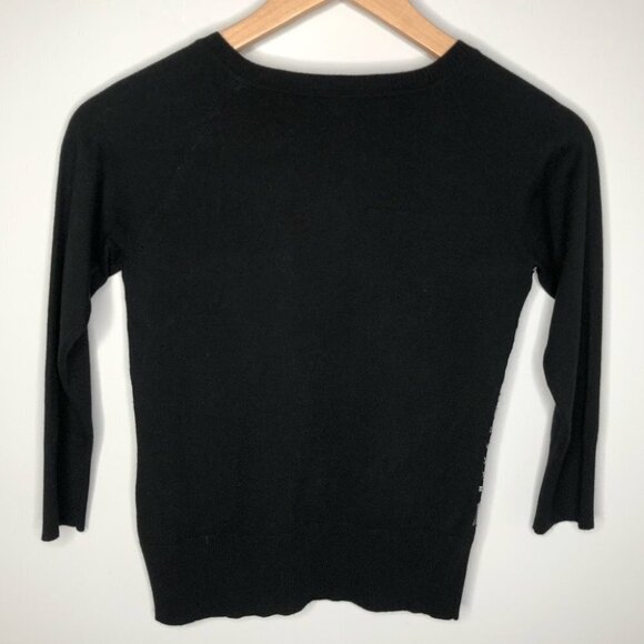 Margaret O'Leary Black Button Up Cardigan Size XS - Picture 5 of 5